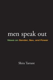 Cover of: Men Speak Out by Shira Tarrant