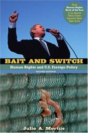 Cover of: Bait & Switch: Human Rights and US Foreign Policy