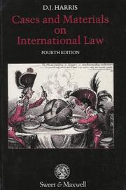 Cases and materials on international law