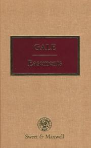 Gale on easements