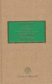 Muir Watt & Moss, agricultural holdings