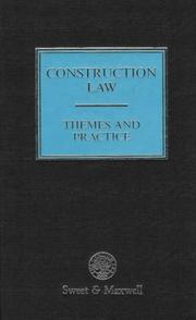 Construction law : themes and practice