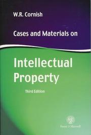 Cases and materials on intellectual property