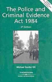 The Police and Criminal Evidence Act 1984