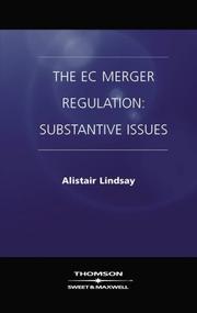 The EC Merger Regulation by Alistair Lindsay