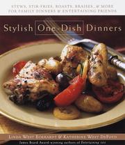 Cover of: Stylish one-dish dinners by Linda West Eckhardt