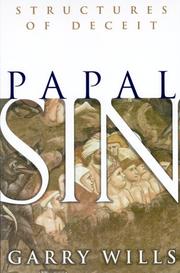 Cover of: Papal sin by Garry Wills