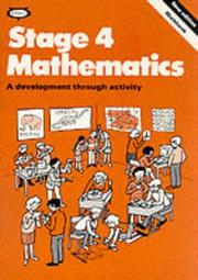 Mathematics : a development through activity. Stage 4. Workbook