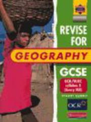 Revise for geography GCSE OCR/WJEC Syllabus B (Avery Hill)