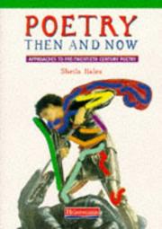 Poetry then and now : approaches to pre-twentieth century poetry