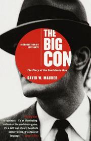 Cover of: The Big Con by David Maurer, David W. Maurer