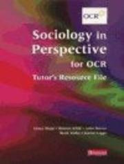 Sociology in perspective for OCR. Tutor's resource file