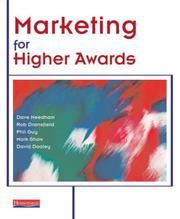 Cover of: Marketing for Higher Awards
