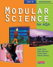 Modular science for AQA. Year 10, Foundation