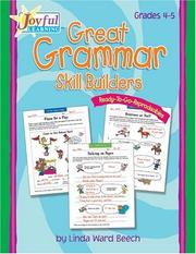 Cover of: Joyful Learning: Great Grammar Skill Builders: Grades 4-5 (Grades 4-5)