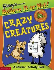 Cover of: Crazy Creatures (Ripley