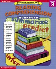 Cover of: Scholastic Success With Reading Comprehension Workbook (Grade 3)