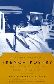 Cover of: The Anchor anthology of French poetry: from Nerval to Valéry, in English translation