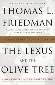 Cover of: The Lexus and the Olive Tree by Thomas L. Friedman