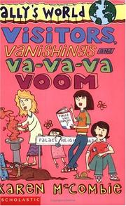 Cover of: Visitors, Vanishings and Va-va-va Voom (Ally's World)