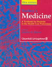 Toohey's medicine : a textbook for students in the health care professions