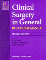 Cover of: Clinical Surgery in General: Rcs Course Manual