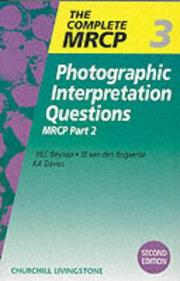 Photographic interpretation questions : MRCP part 2