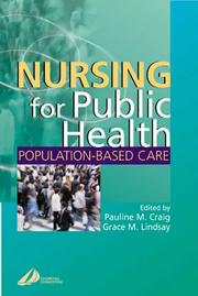 Nursing for public health : population-based care