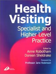 Cover of: Health Visiting: Specialist and Higher Level Practice