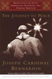 Cover of: The Journey to Peace: Reflections on Faith, Embracing Suffering, and Finding New Life