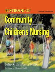 Cover of: Textbook of Community Children's Nursing by 
