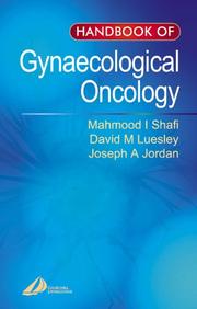 Handbook of gynaecological oncology