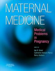 Maternal medicine : medical problems in pregnancy