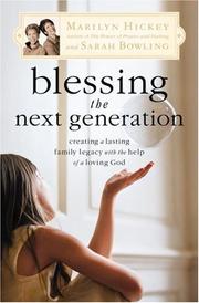 Cover of: Blessing the next generation