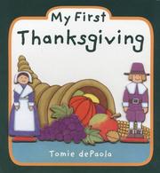 Cover of: My First Thanksgiving