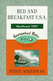 Cover of: Bed and Breakfast USA 1997 Northeast (Bed and Breakfast USA)