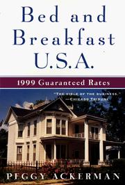 Cover of: Bed and Breakfast USA 1999 (Bed and Breakfast USA)