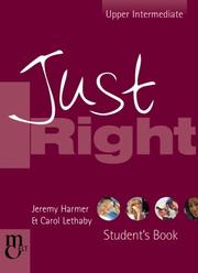 Cover of: Just Right Student's Book (Just Right Course)