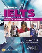 Cover of: Achieve IELTS Student's Book (Achieve Ielts Intermediate/Upp) by Louis Harrison, Caroline Cushen