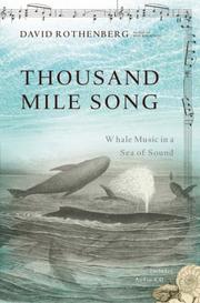 Cover of: Thousand-Mile Song: Whale Music in a Sea of Sound