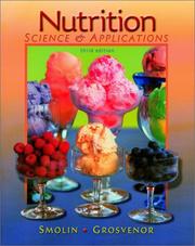 Cover of: Nutrition: Science & Applications