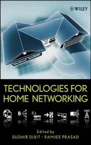 Technologies for home networking by Sudhir Dixit, Ramjee Prasad