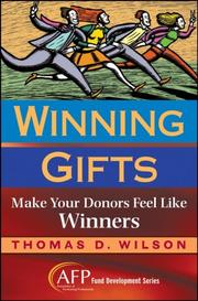 Cover of: Winning Gifts: Make Your Donors Feel Like Winners