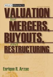 Cover of: Valuation: Mergers, Buyouts and Restructuring (Wiley Finance)