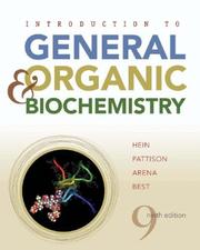 Cover of: Introduction to General, Organic, and Biochemistry