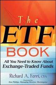 Cover of: The ETF Book