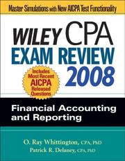 Wiley CPA exam review 2008. Financial accounting and reporting