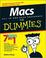 Cover of: Macs All-in-One Desk Reference For Dummies (For Dummies (Computer/Tech))
