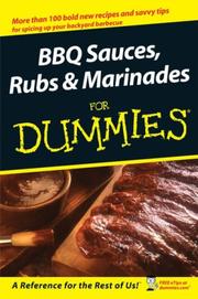 Cover of: BBQ Sauces, Rubs & Marinades For Dummies (For Dummies (Cooking))