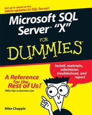 Microsoft SQL Server 2008 for dummies